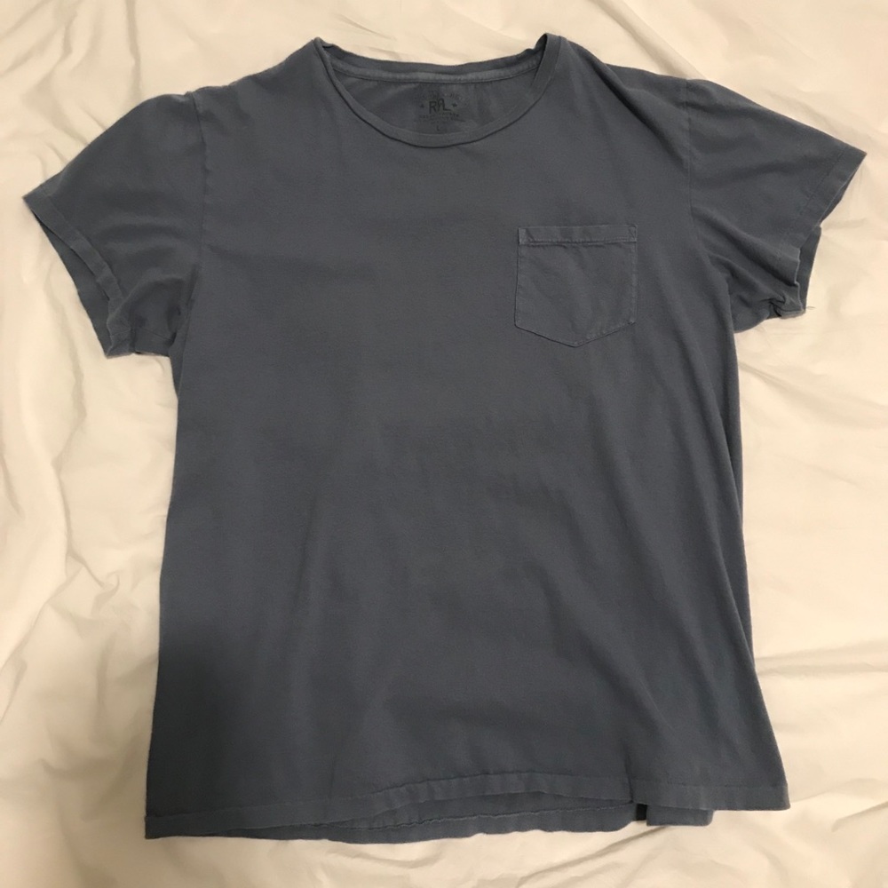 Rrl Garment-Dyed Pocket T